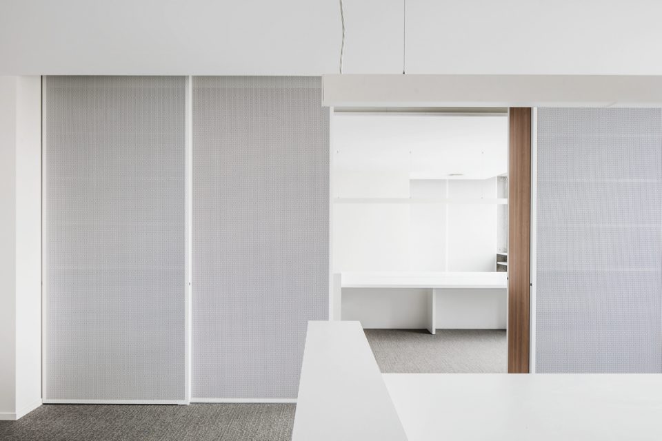 schuifwand kantoor