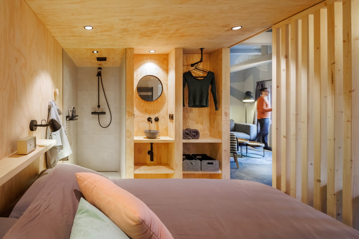 slaapkamer tiny house