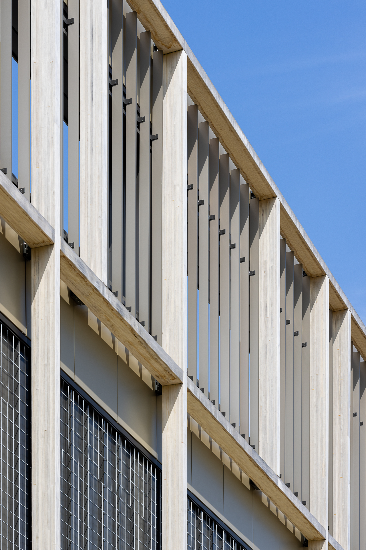 detail buitenzijde gebouw