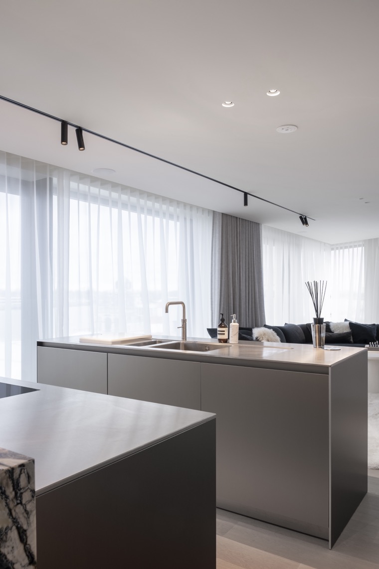 keukeneiland in appartement