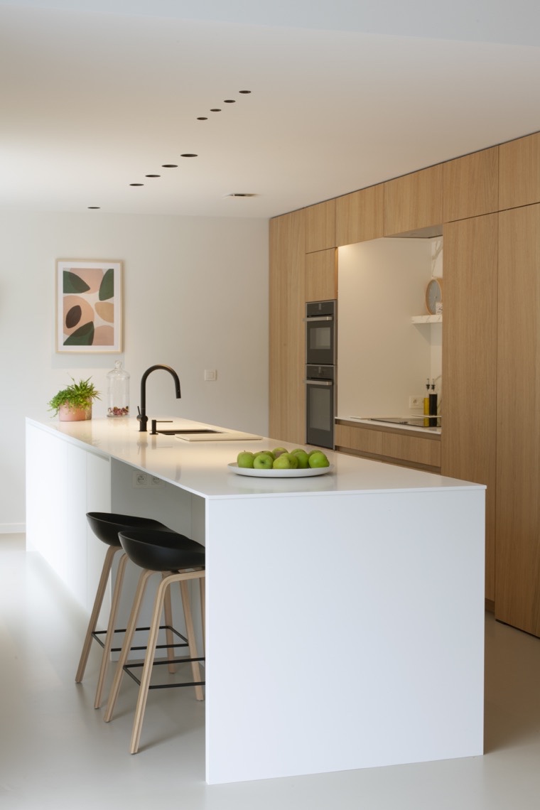 witte moderne keuken