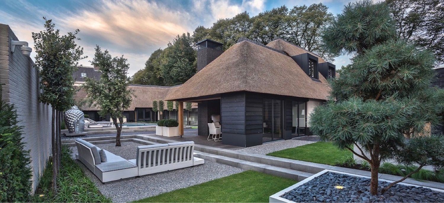 villa met wellness tuin