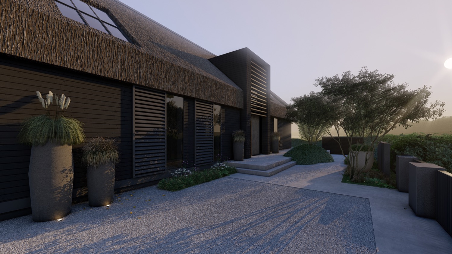 luxe villa met tuin