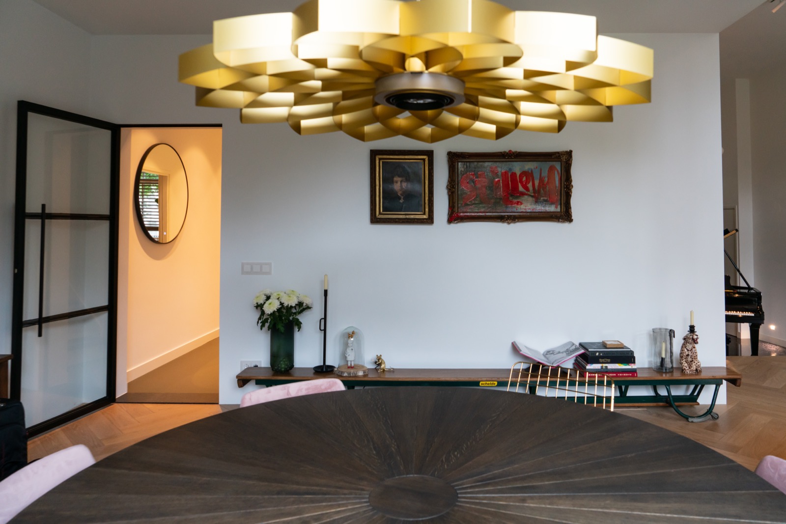 interieur met luxe gietvloer