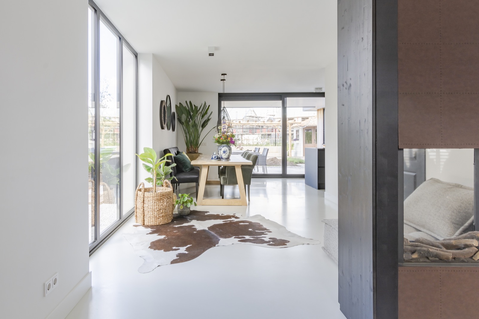 gietvloer in exclusief interieur