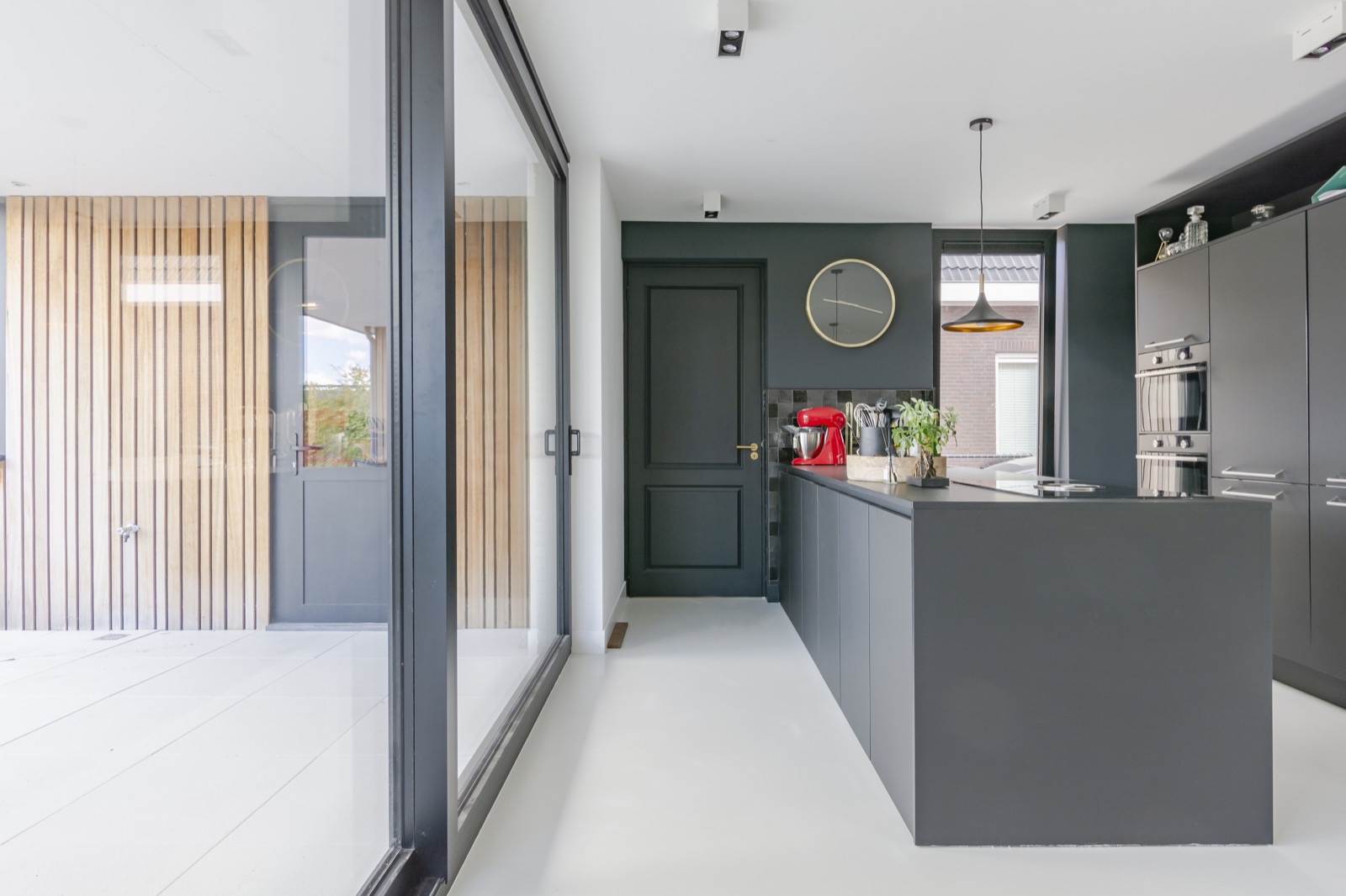 keuken met luxe gietvloer