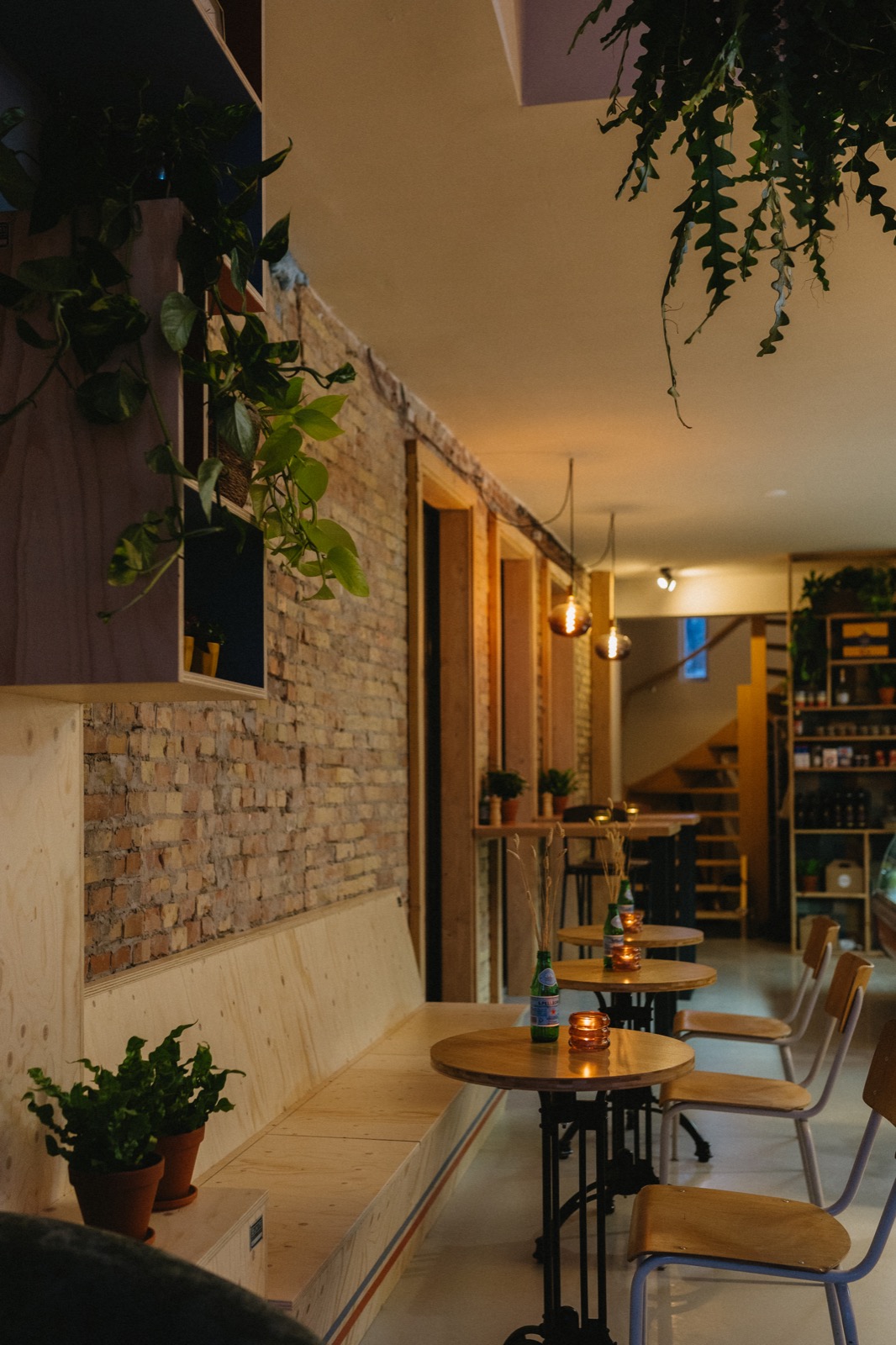 luxe gietvloer in horecazaak