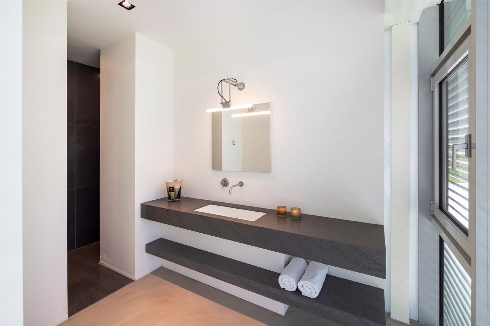 badkamer met gietvloer