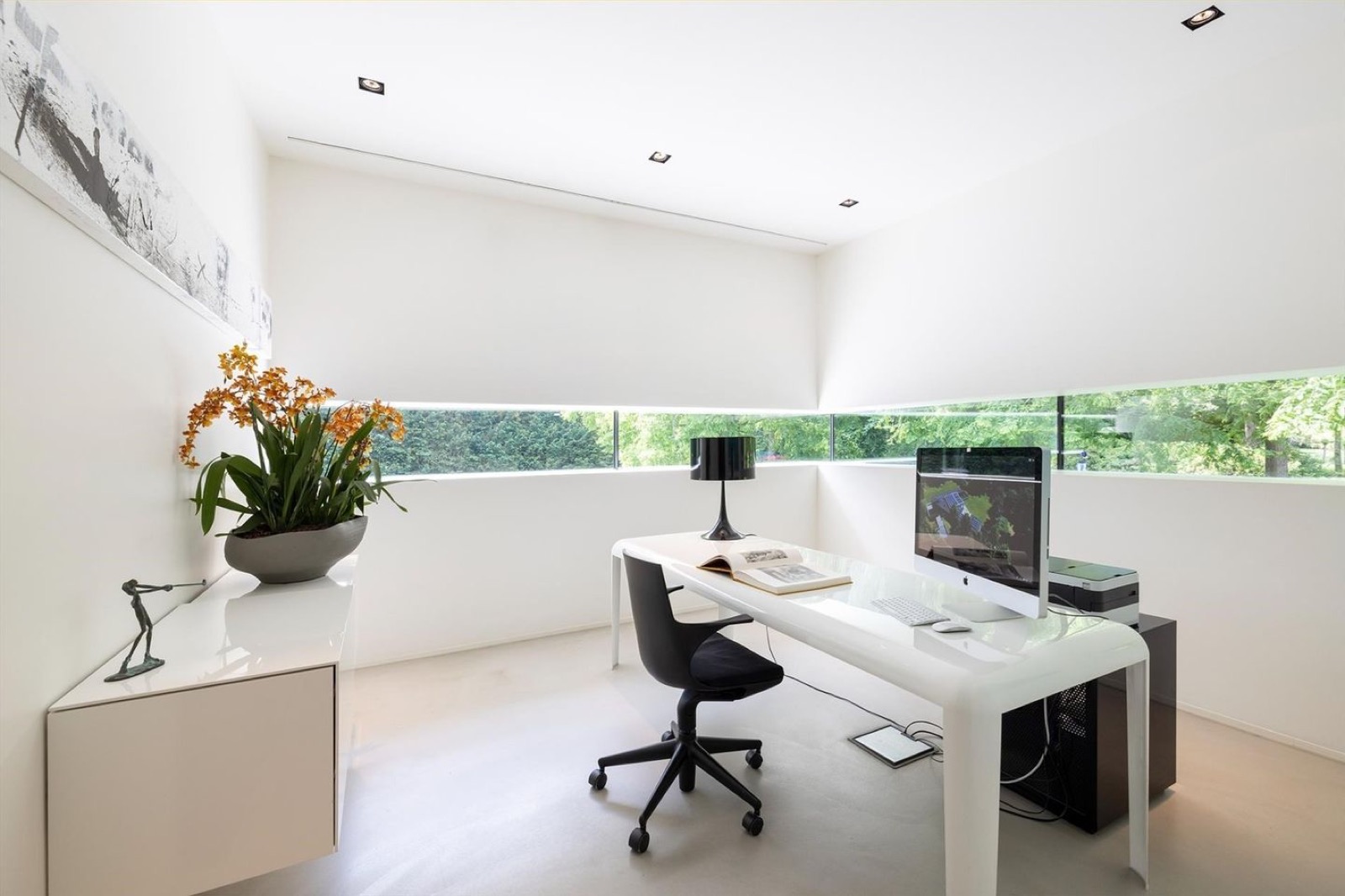 gietvloer in werkkamer