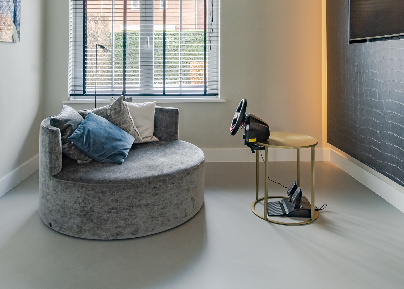 zithoek met gietlover