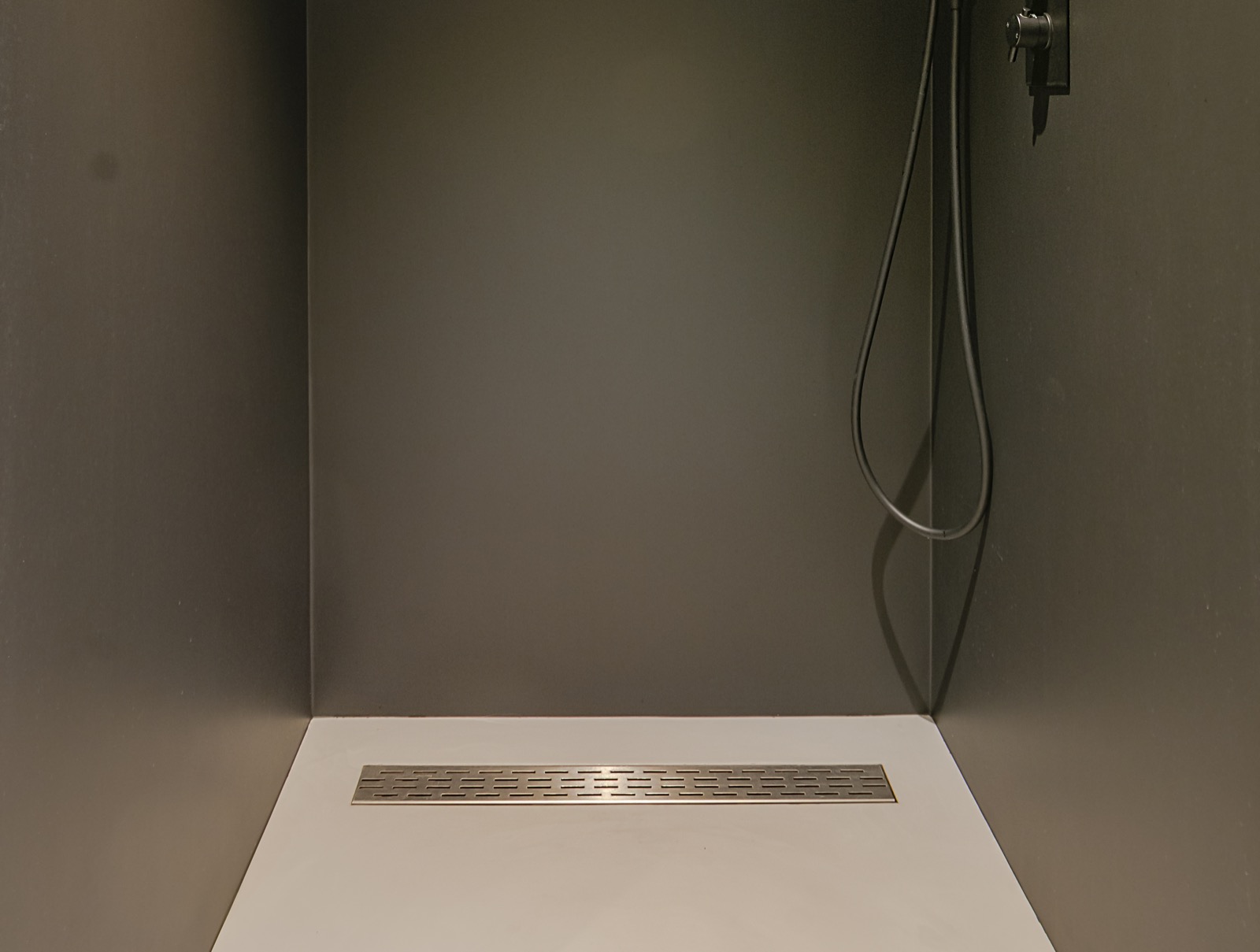 luxe gietvloer in douche