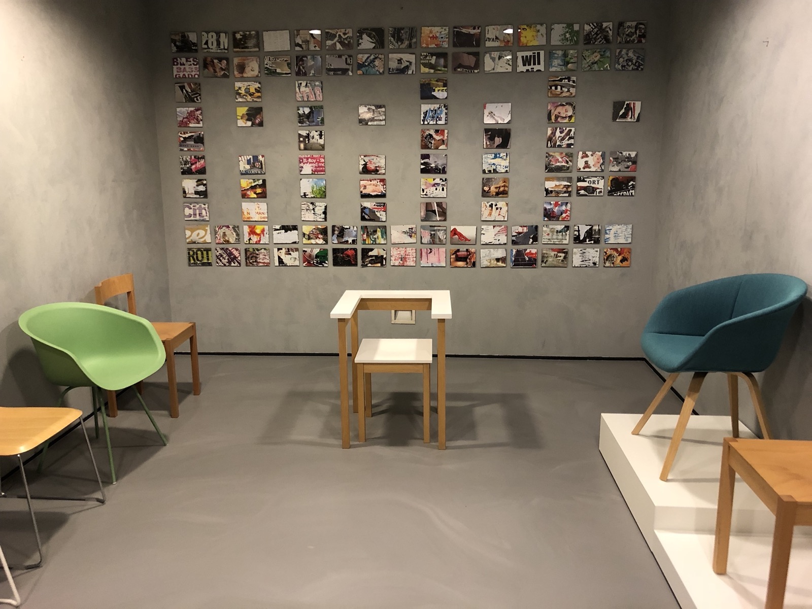 gietvloer in showroom