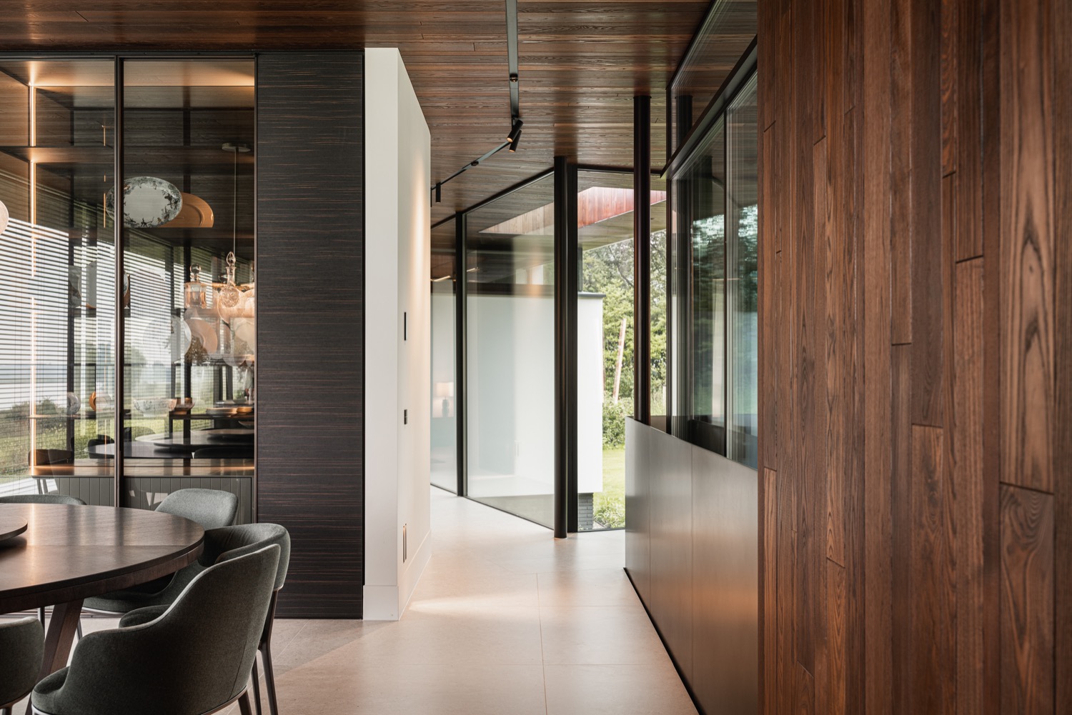 moderne eetkamer