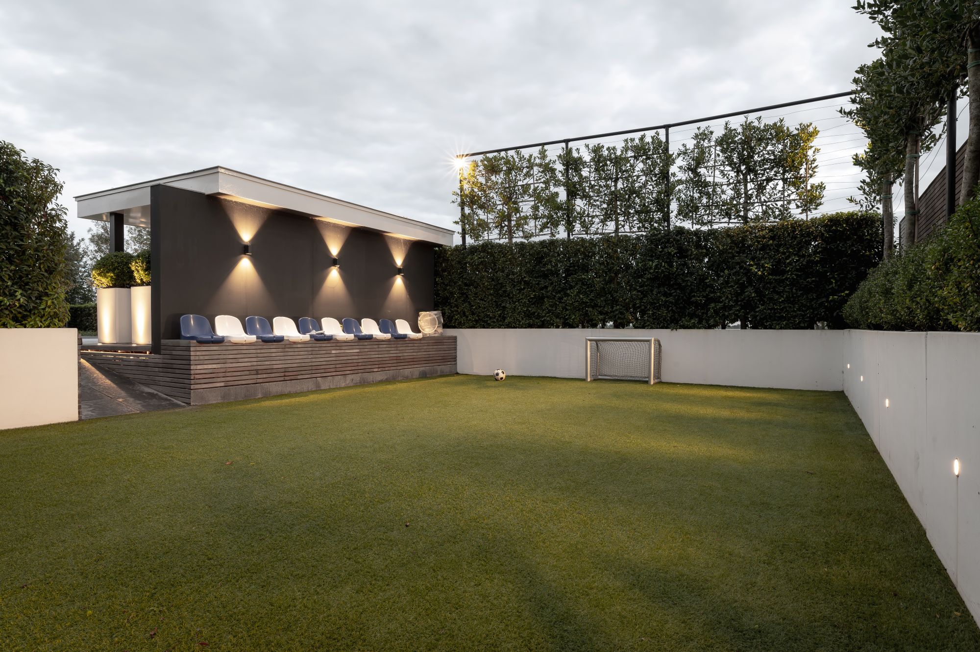 groene tuin in leeuwarden