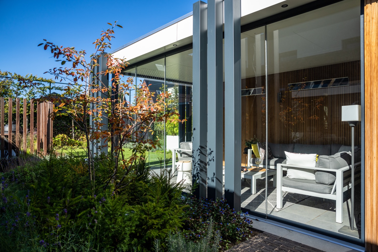 tuinoverkapping met glas