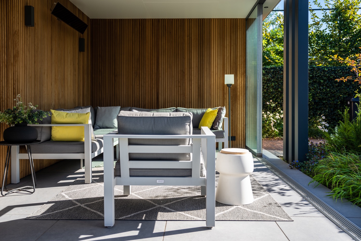 luxe tuinkamer