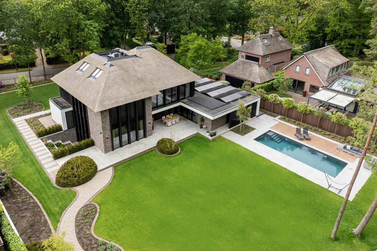 overzicht villa