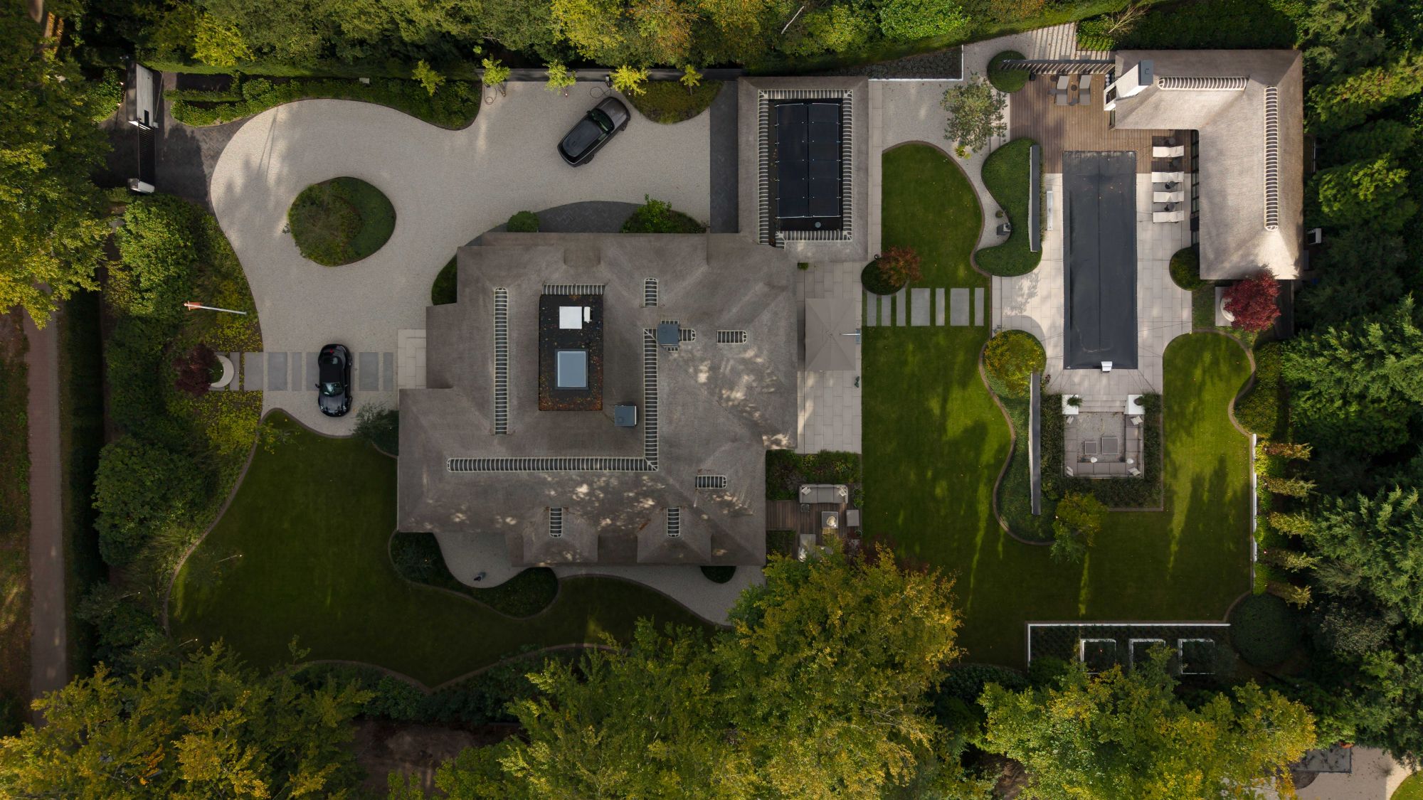 overzicht villa