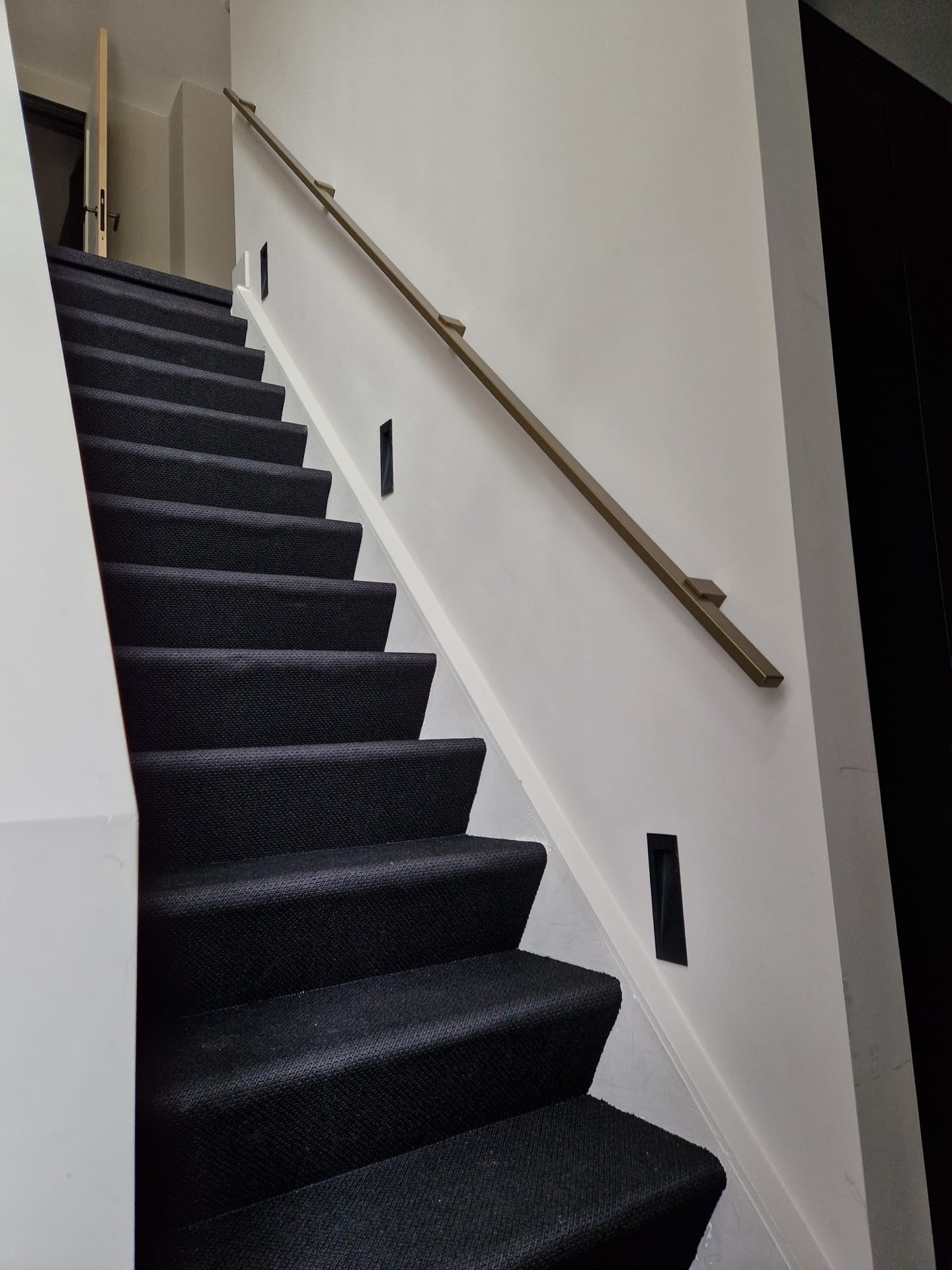 luxe stalen trapleuning