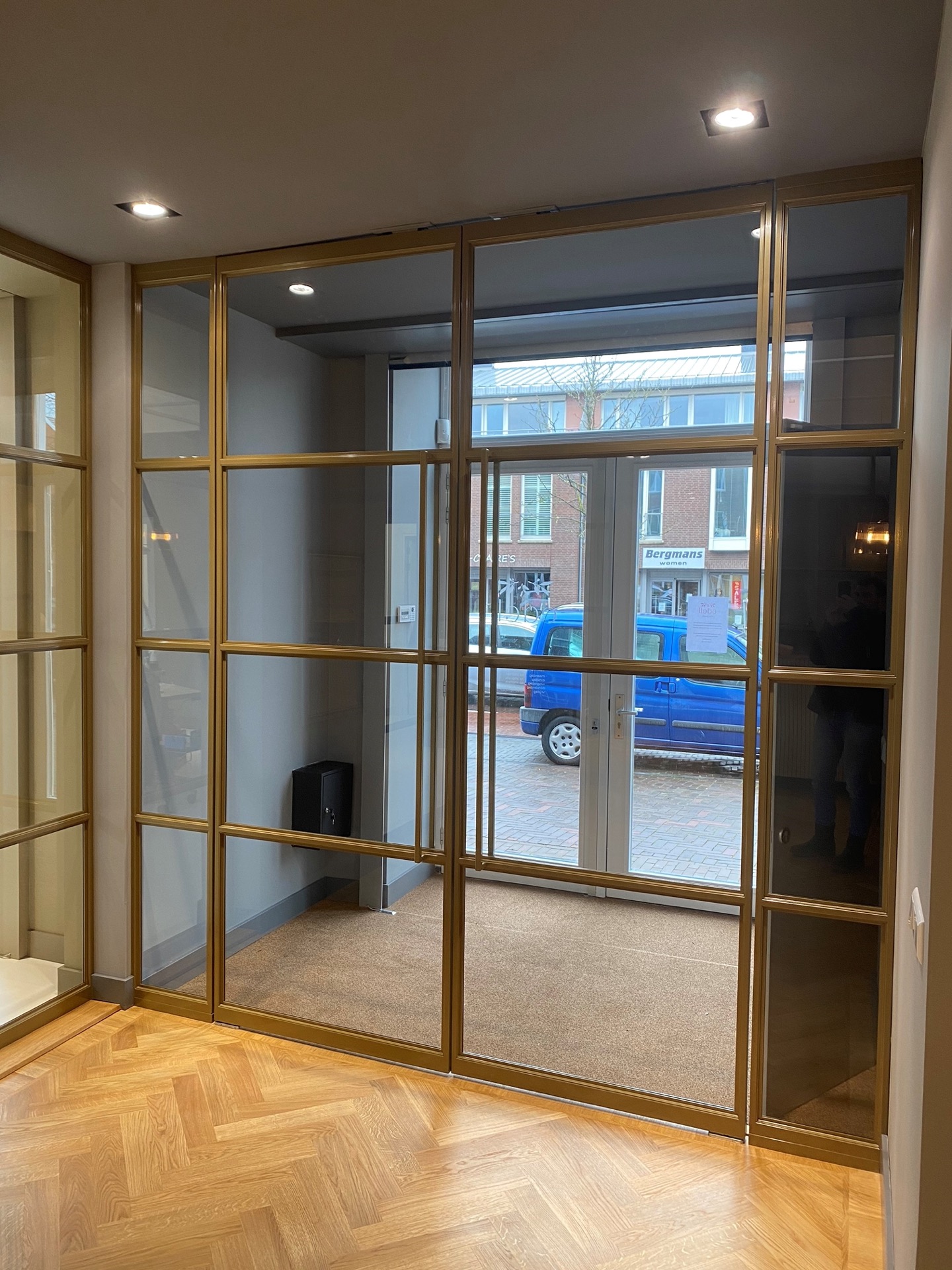 luxe stalen deuren met glas