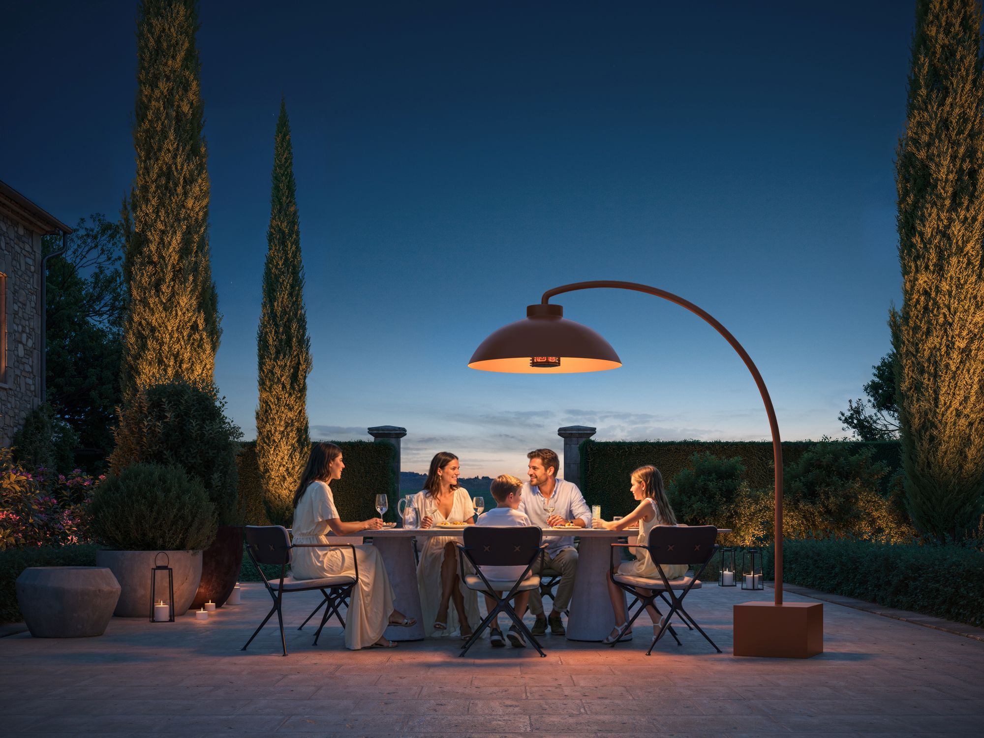 luxe buitenverwarming