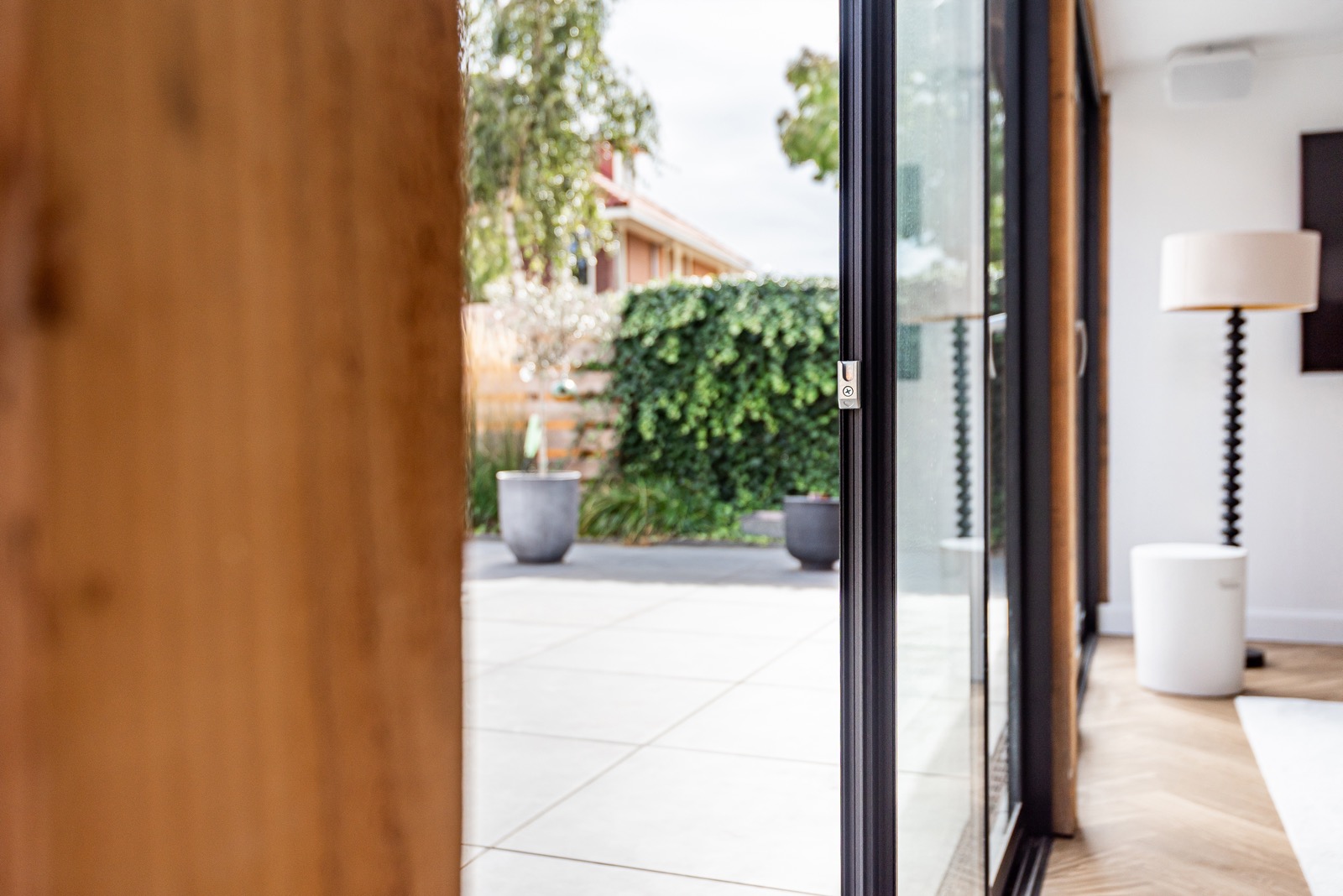 overkapping met maatwerk vouwwanden