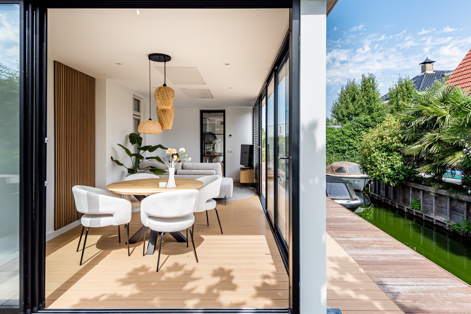 tuinkamer met schuifwanden op maat