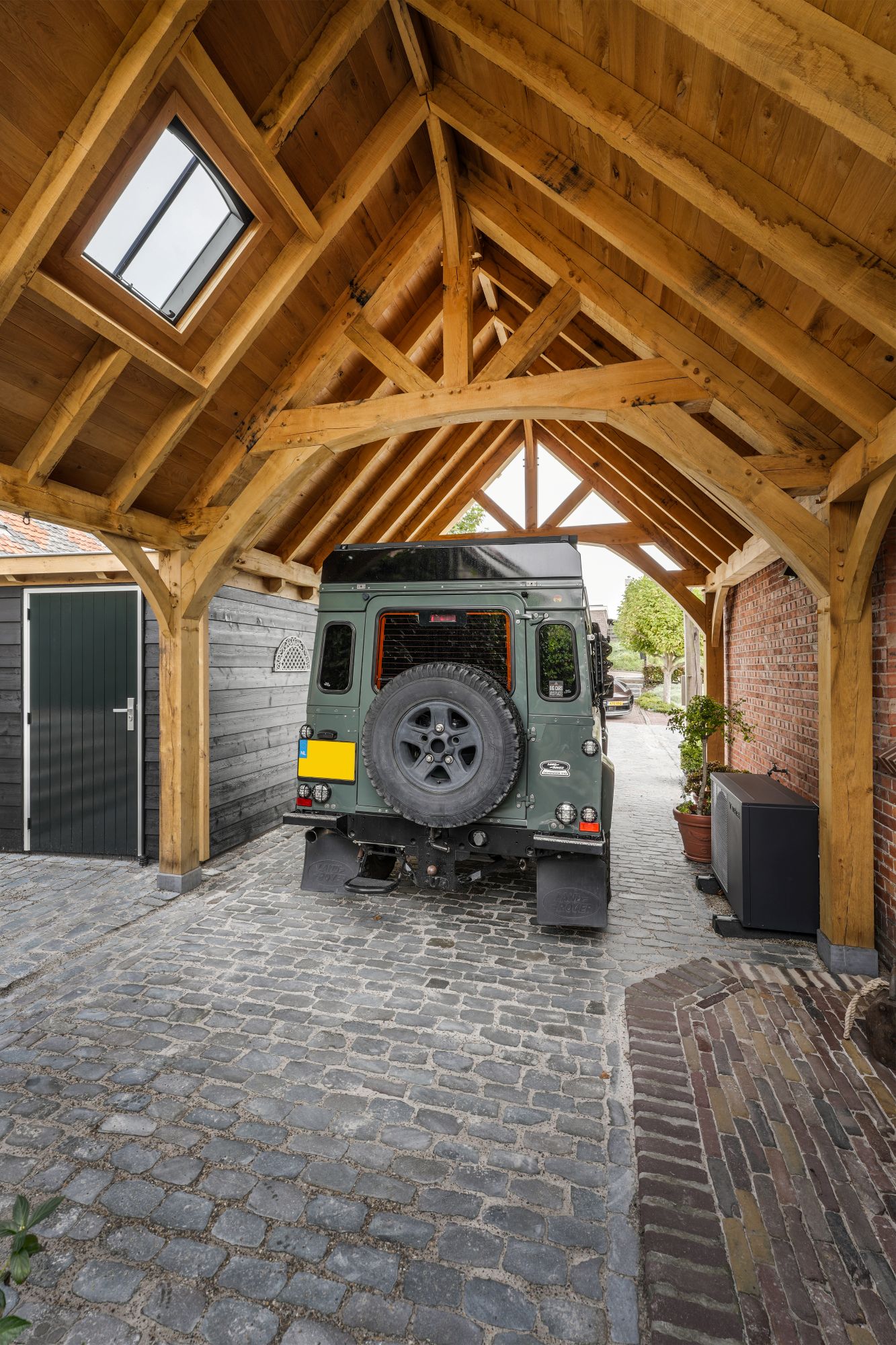 binnenkant carport
