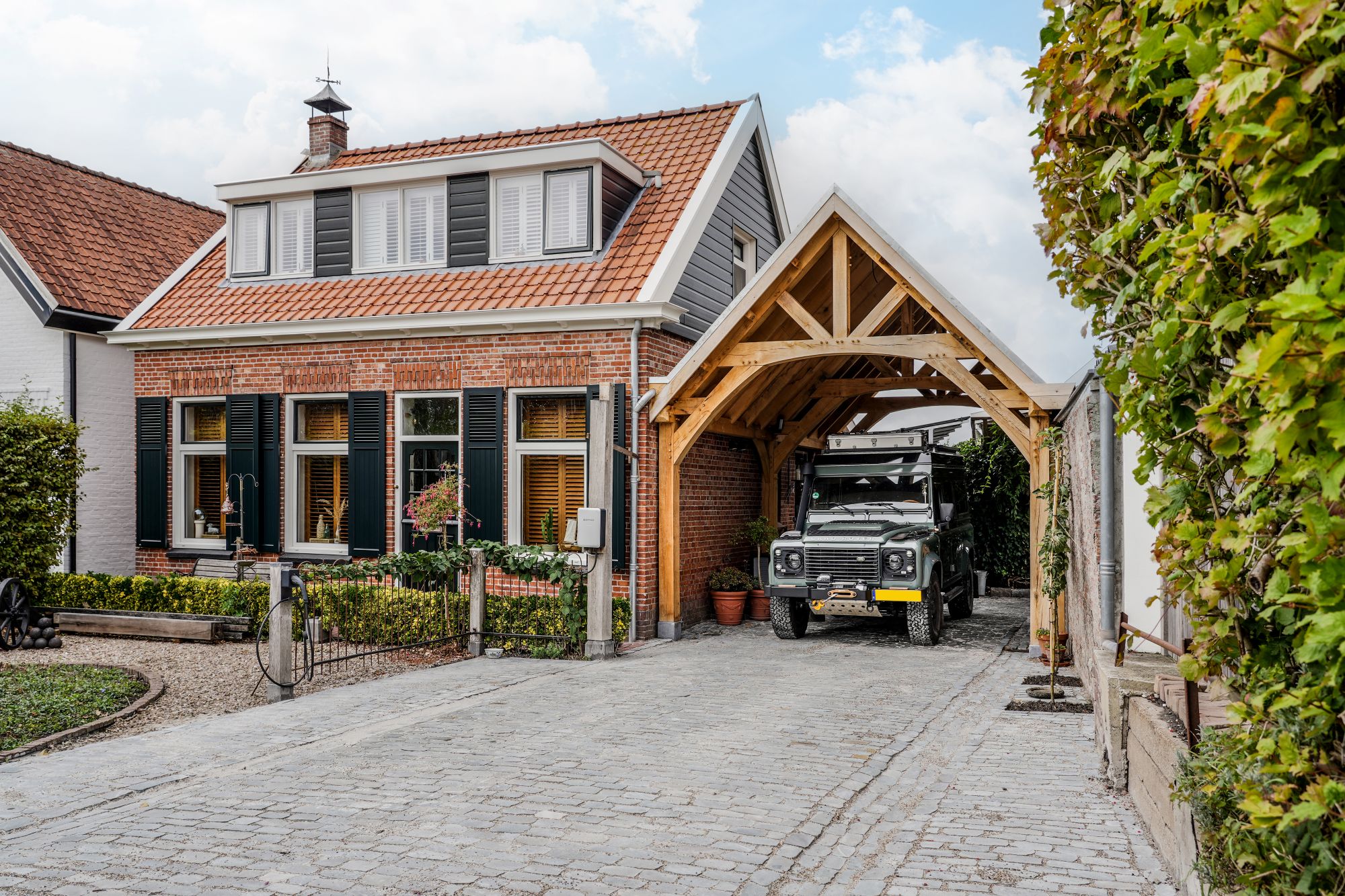 houten carport