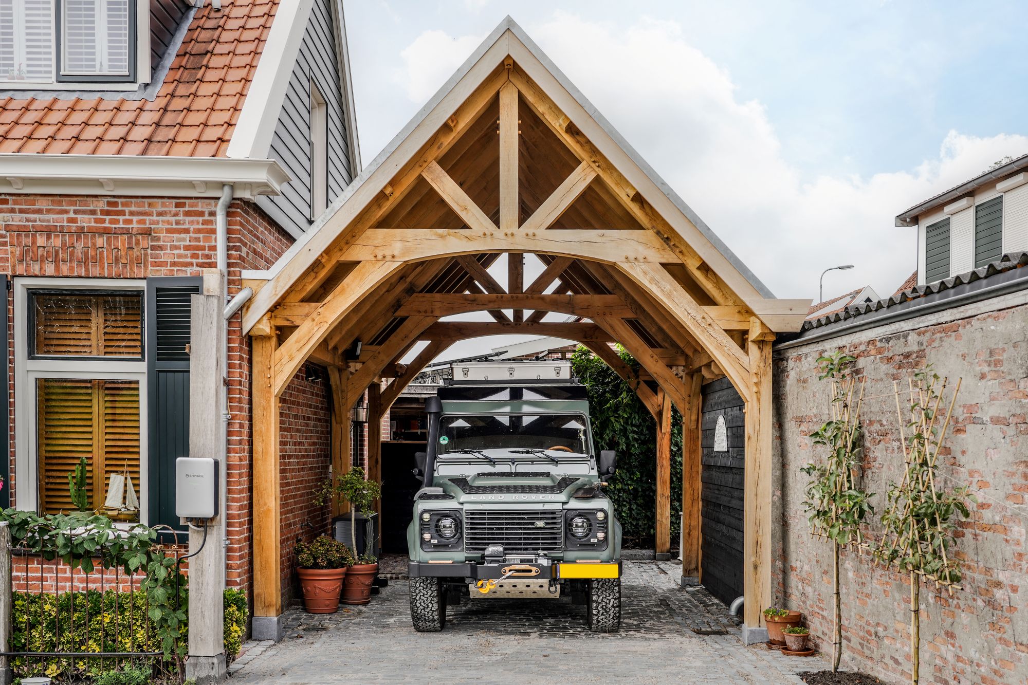 eiken carport