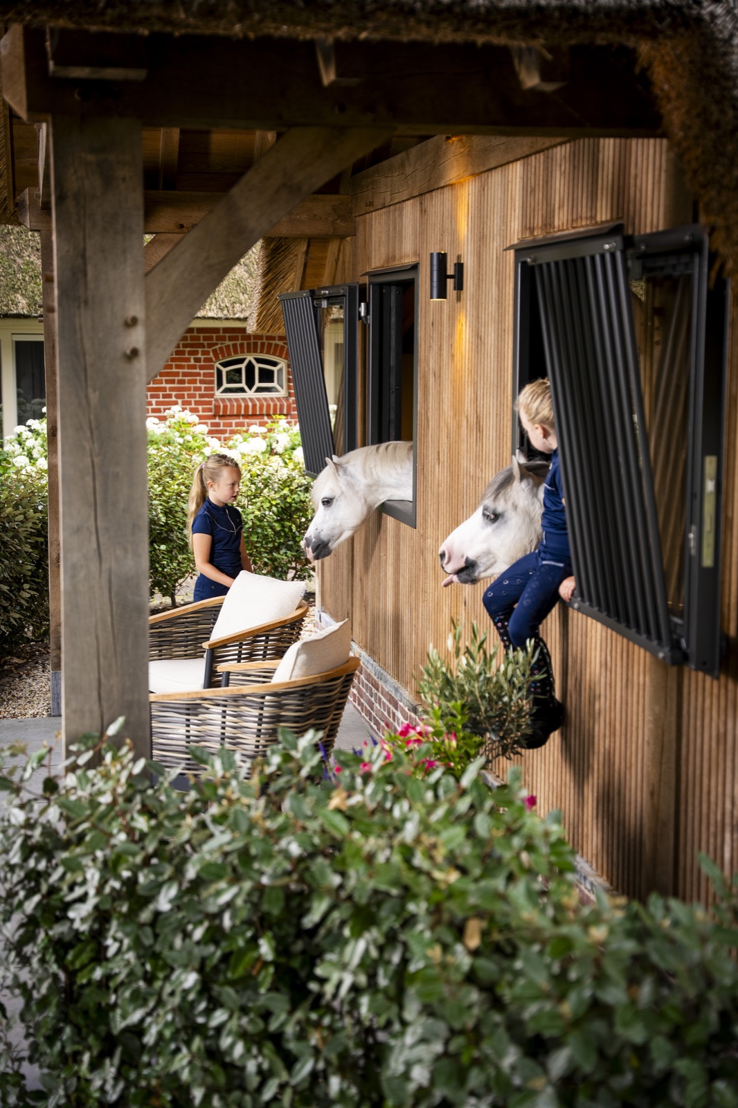 luxe paardenstal