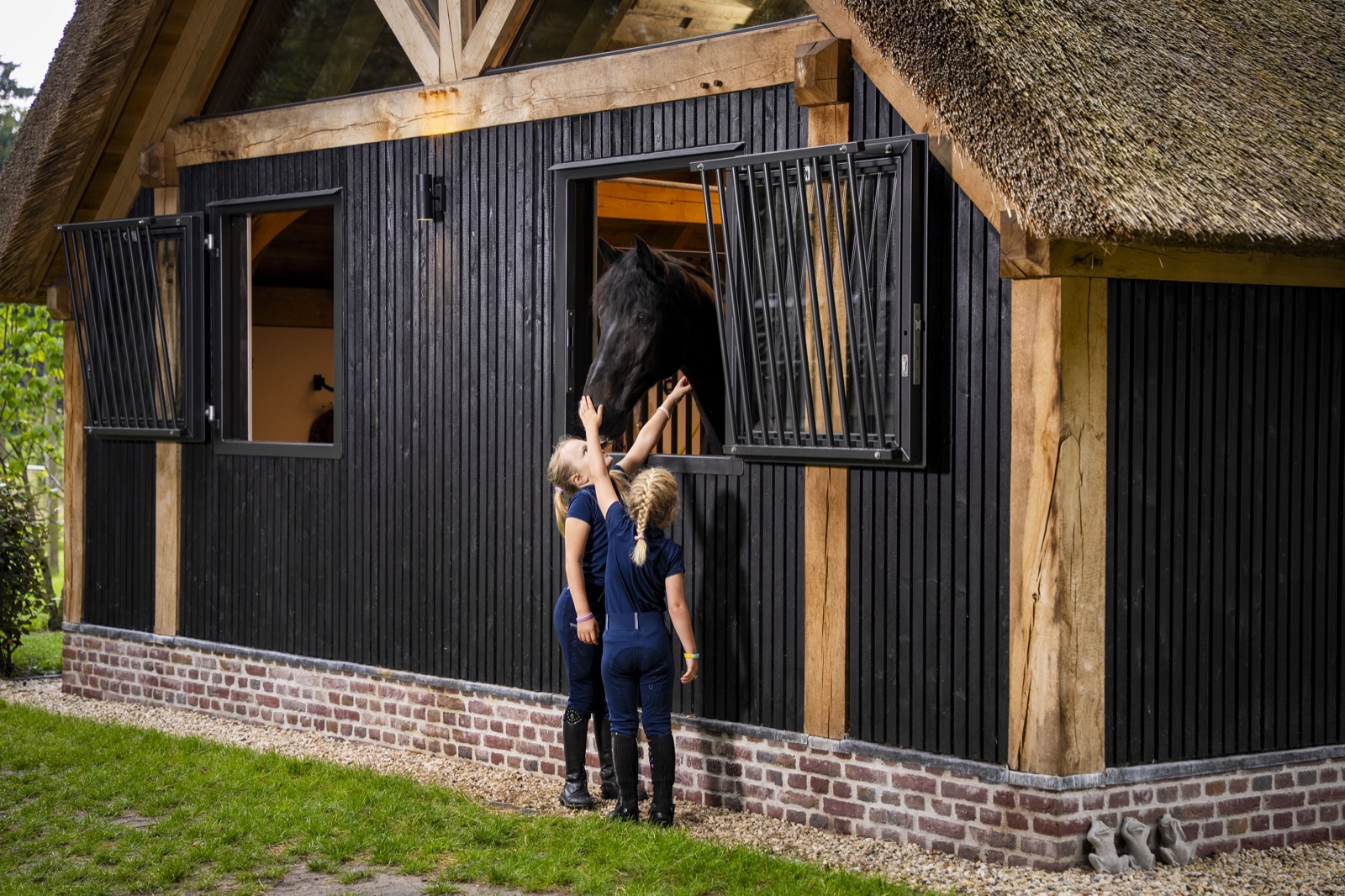 luxe paardenstal