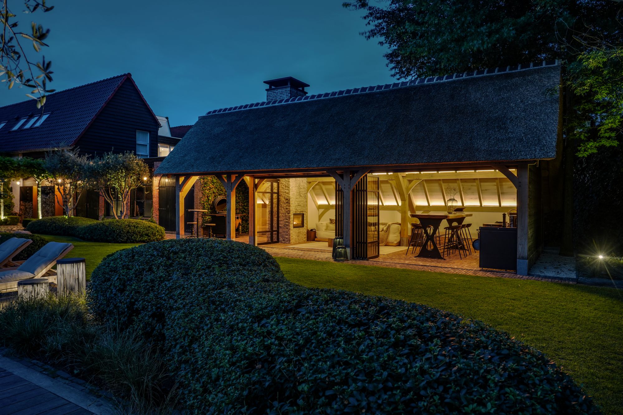 houten tuinkamer