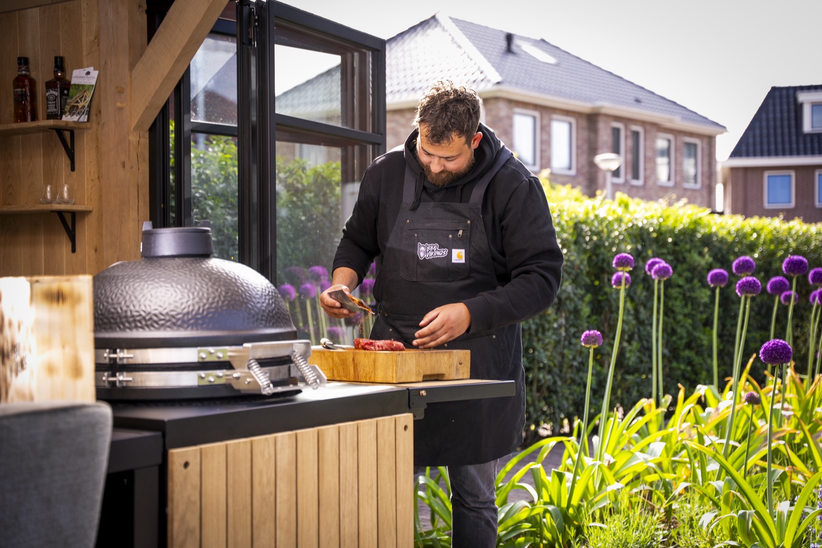 maatwerk bijgebouw met buitenkeuken