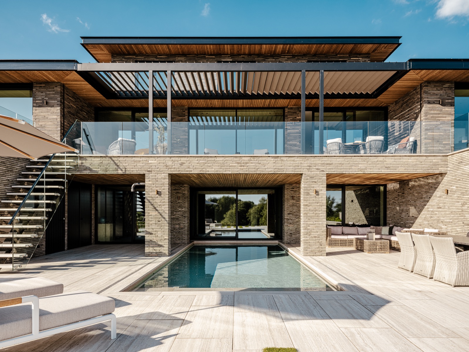 villa met zwembad