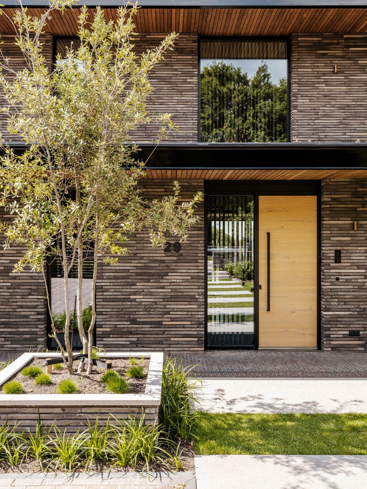 voorgevel luxe villa