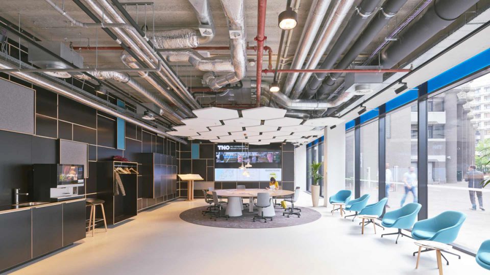 kantoor met design interieur