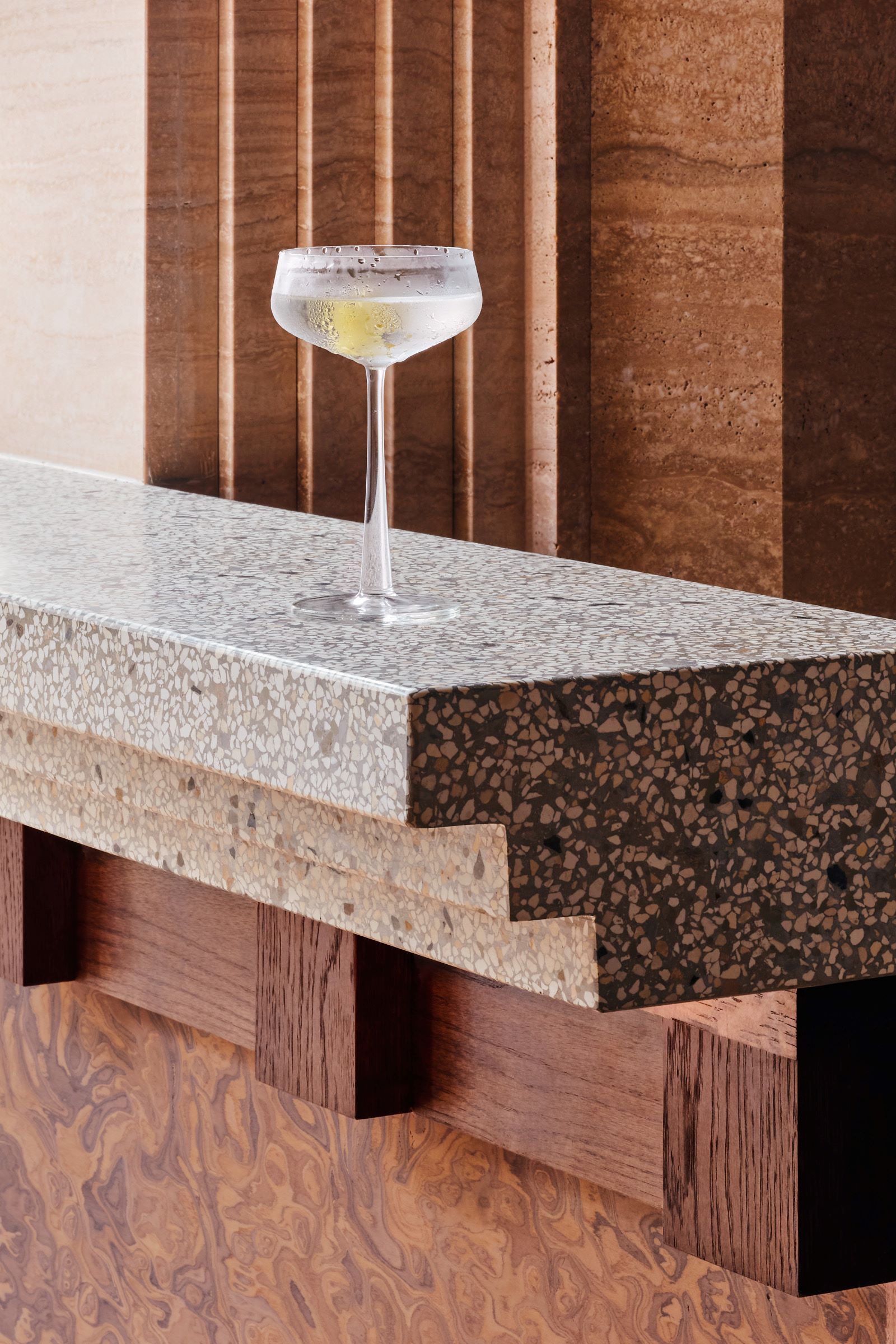 luxe bar natuursteen