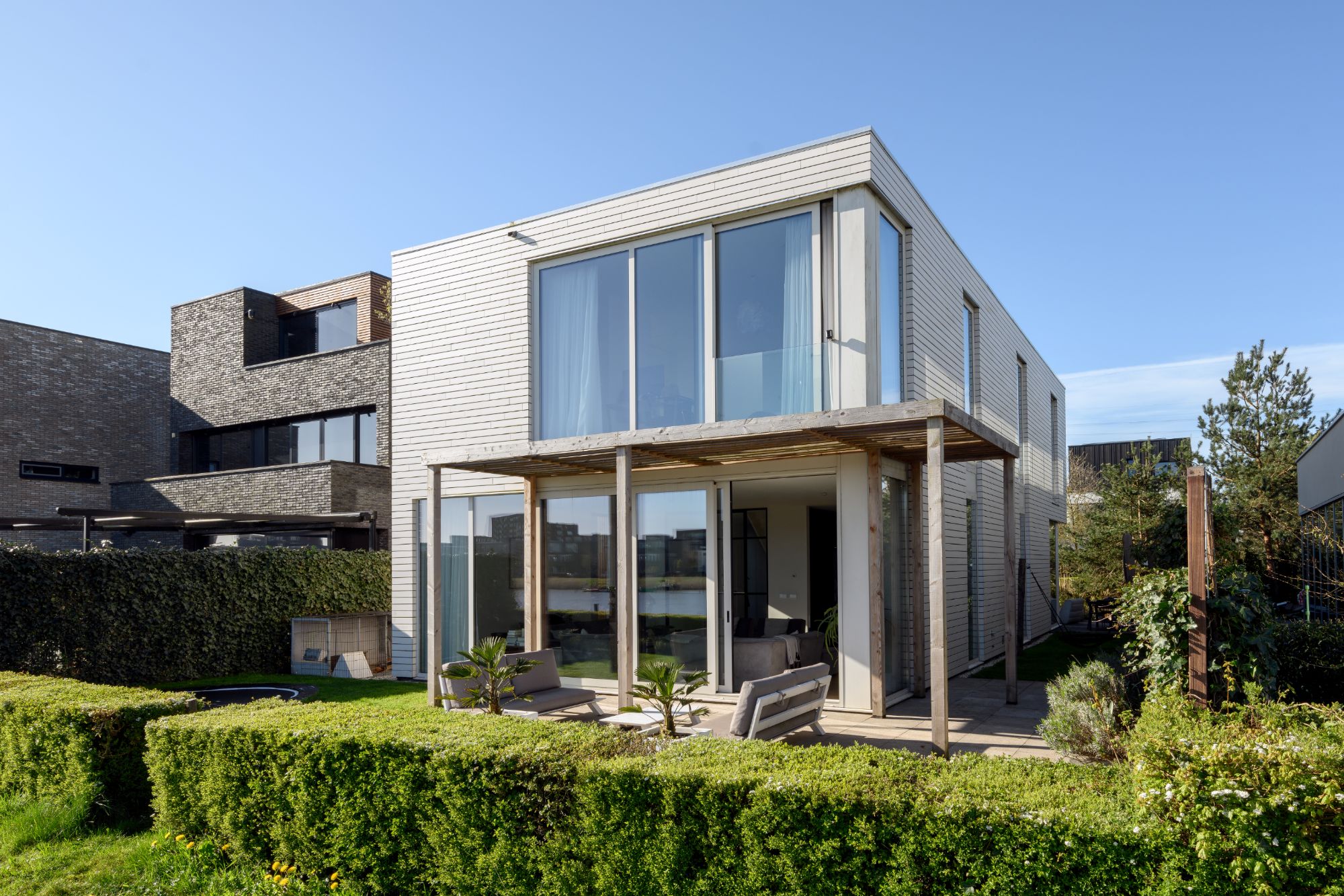 houten luxe woning