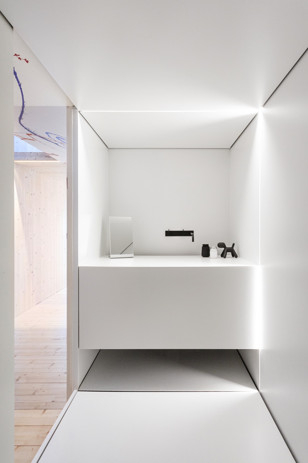 moderne badkamer