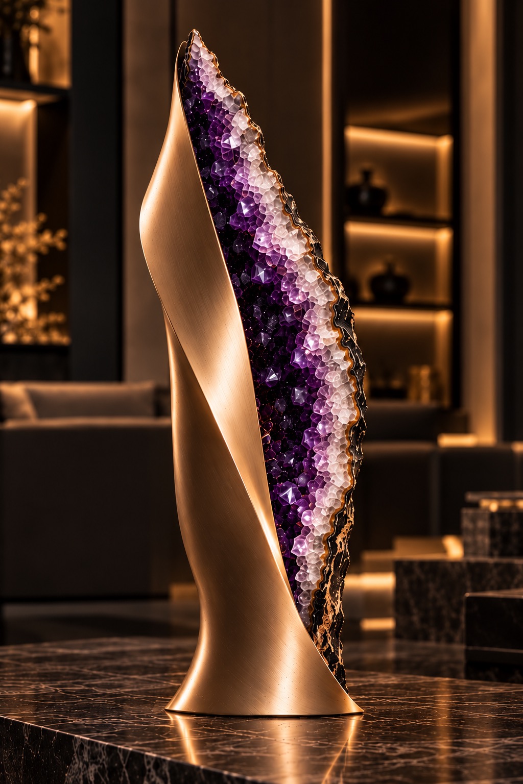 geode sculptuur