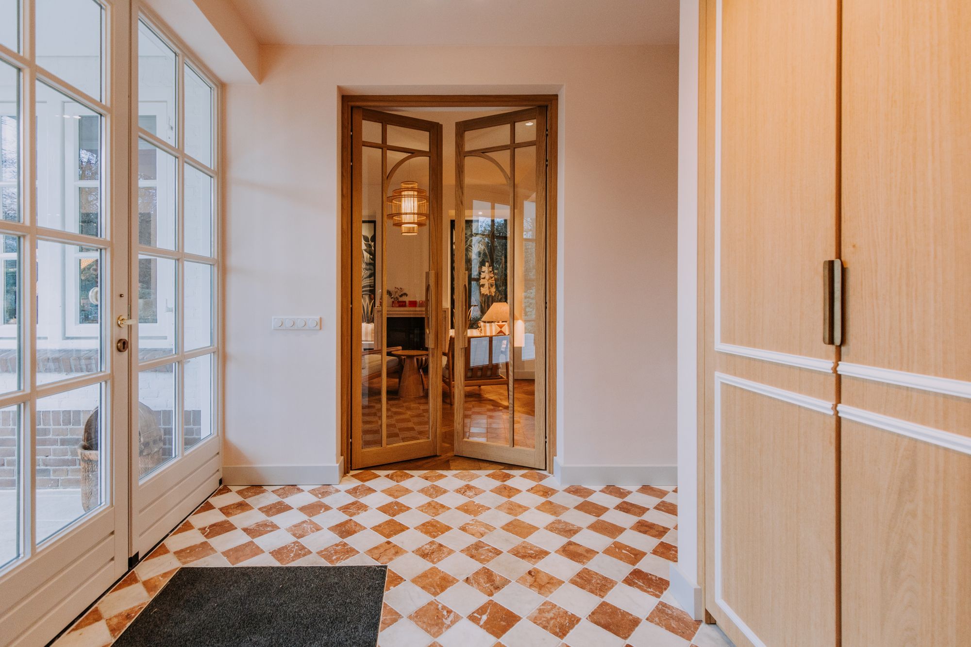 luxe eiken schanierdeur