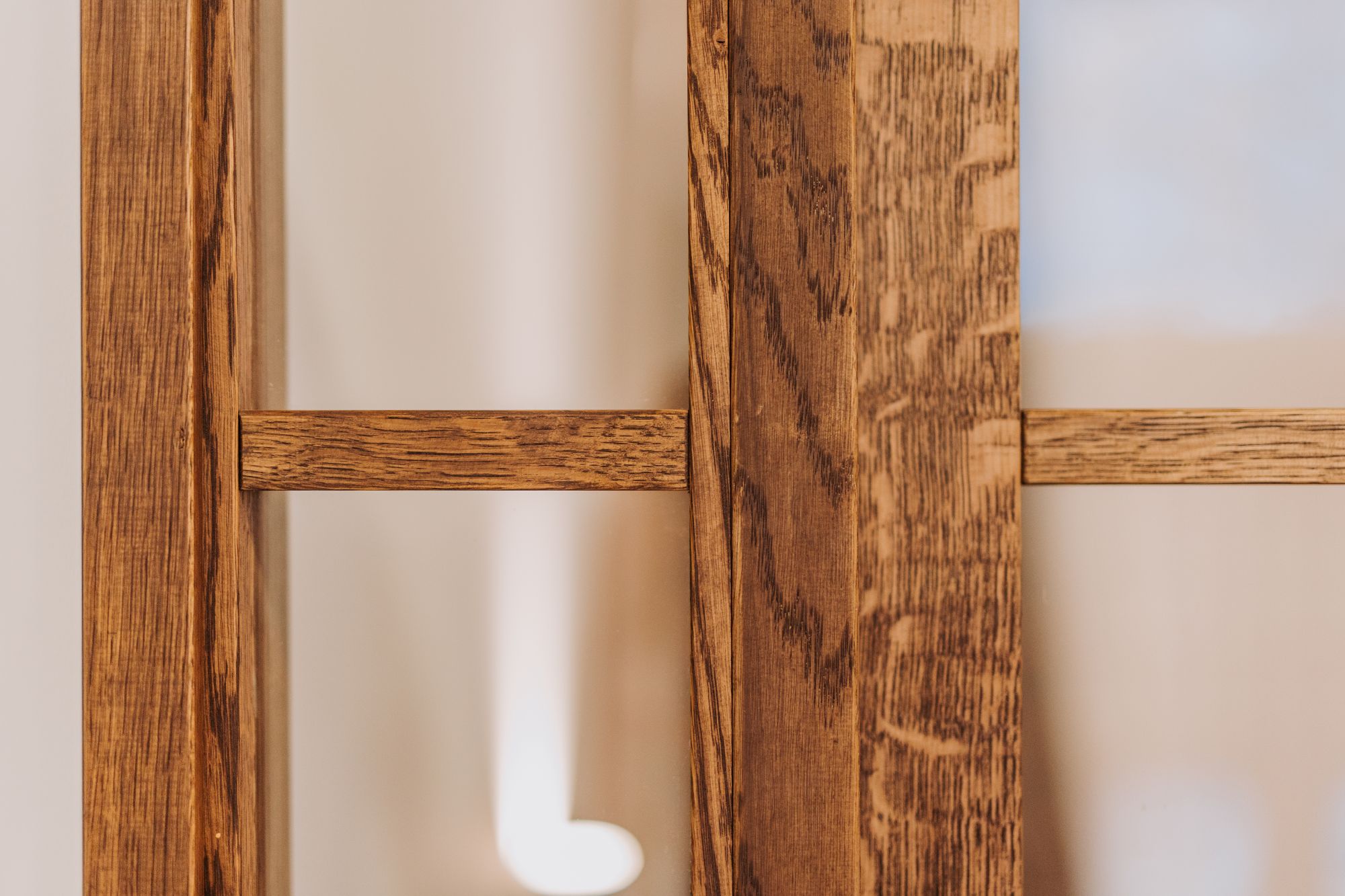 detail houten deur
