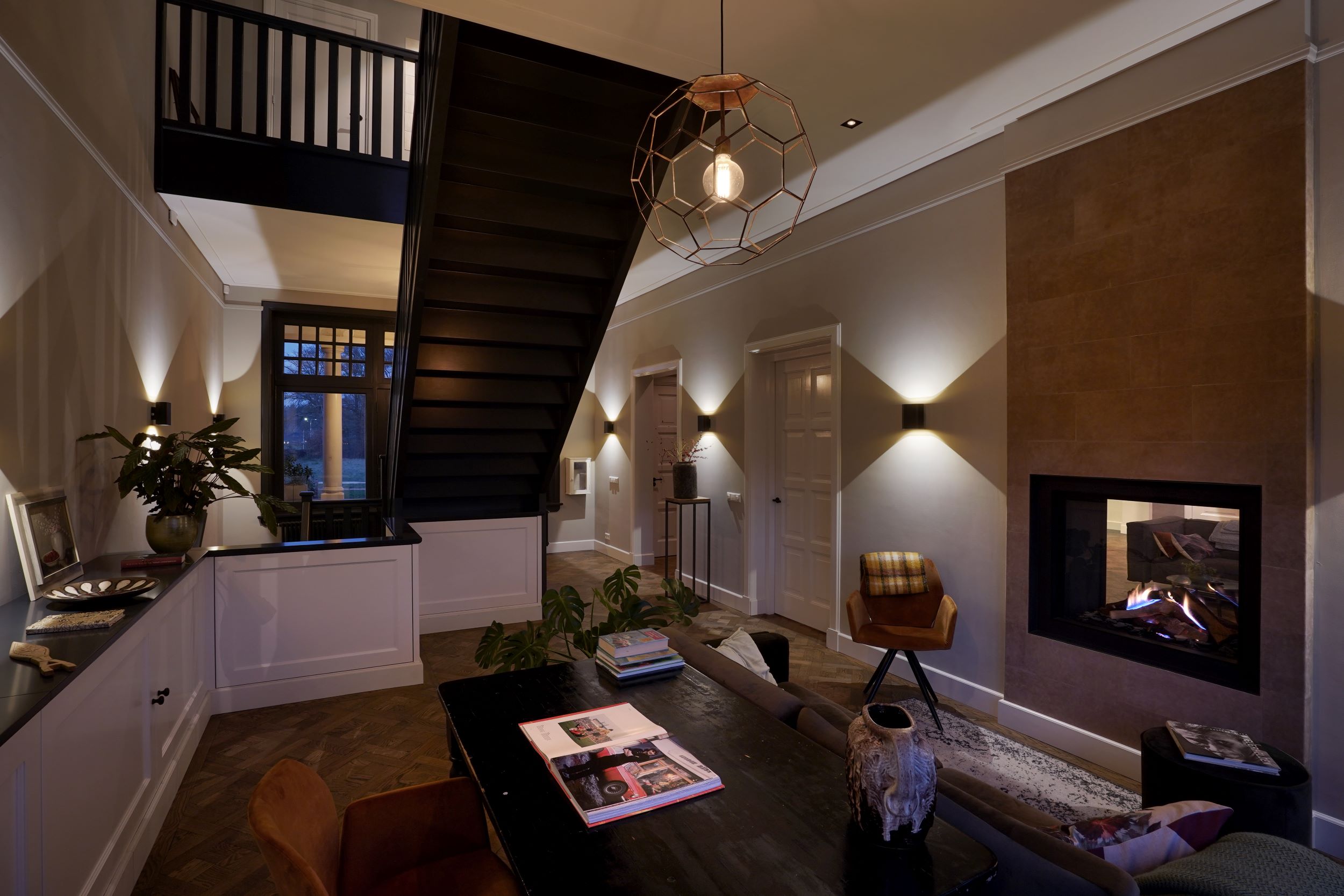 Luxe verlichting woonkamer