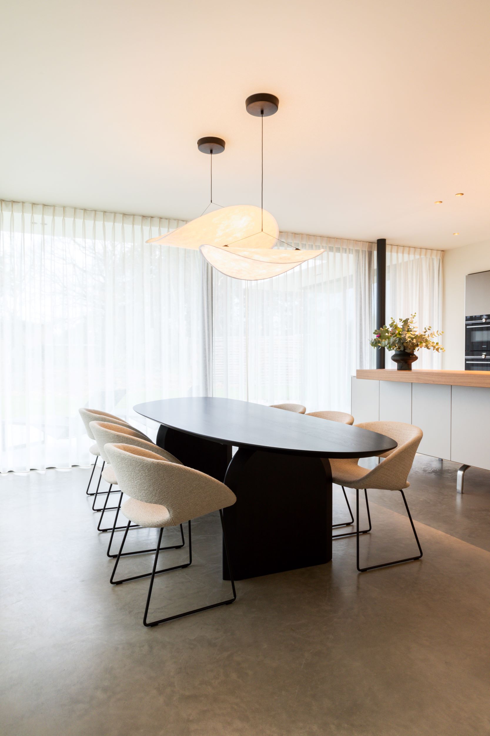 interieur eetkamer 