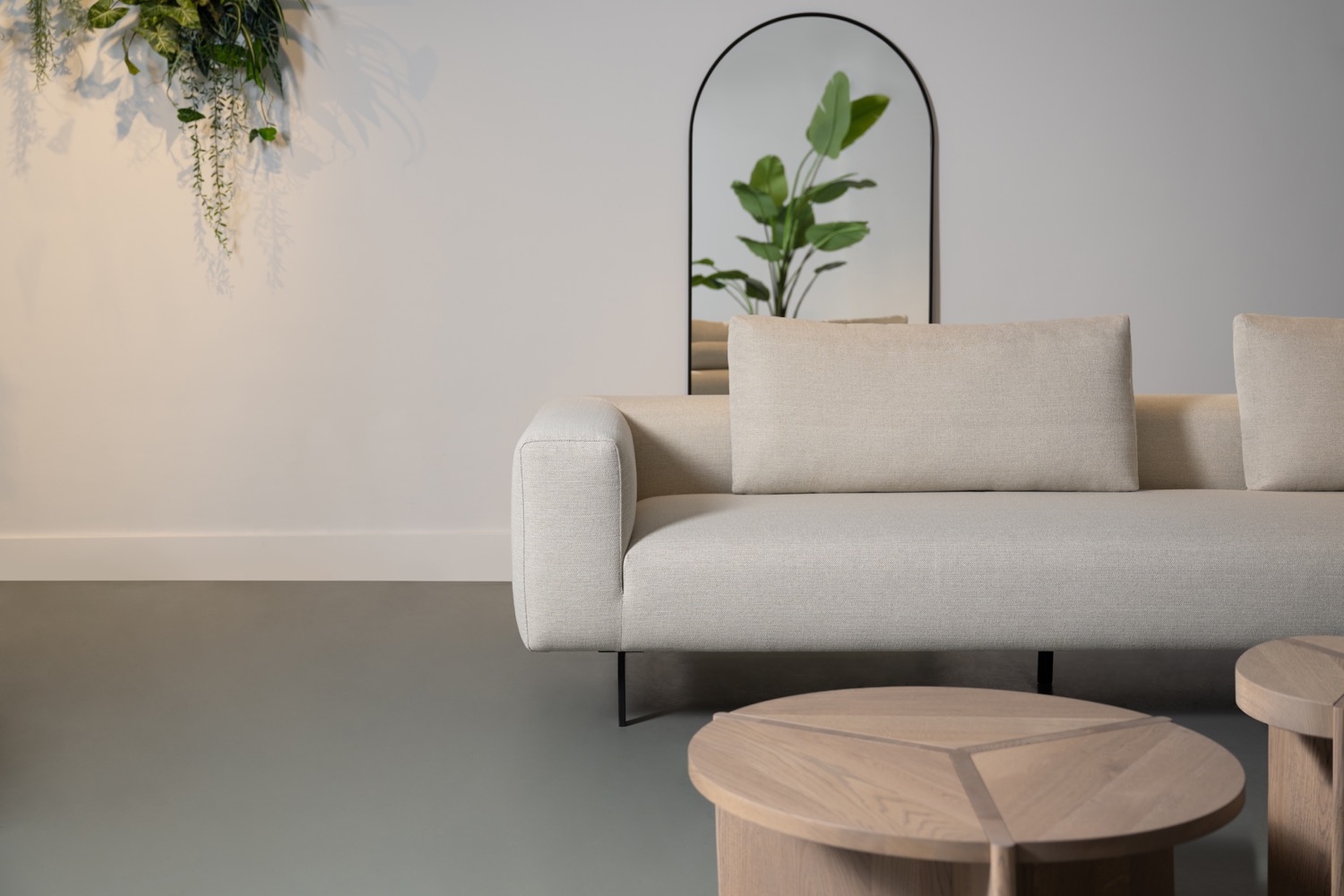 luxe bank met kussens
