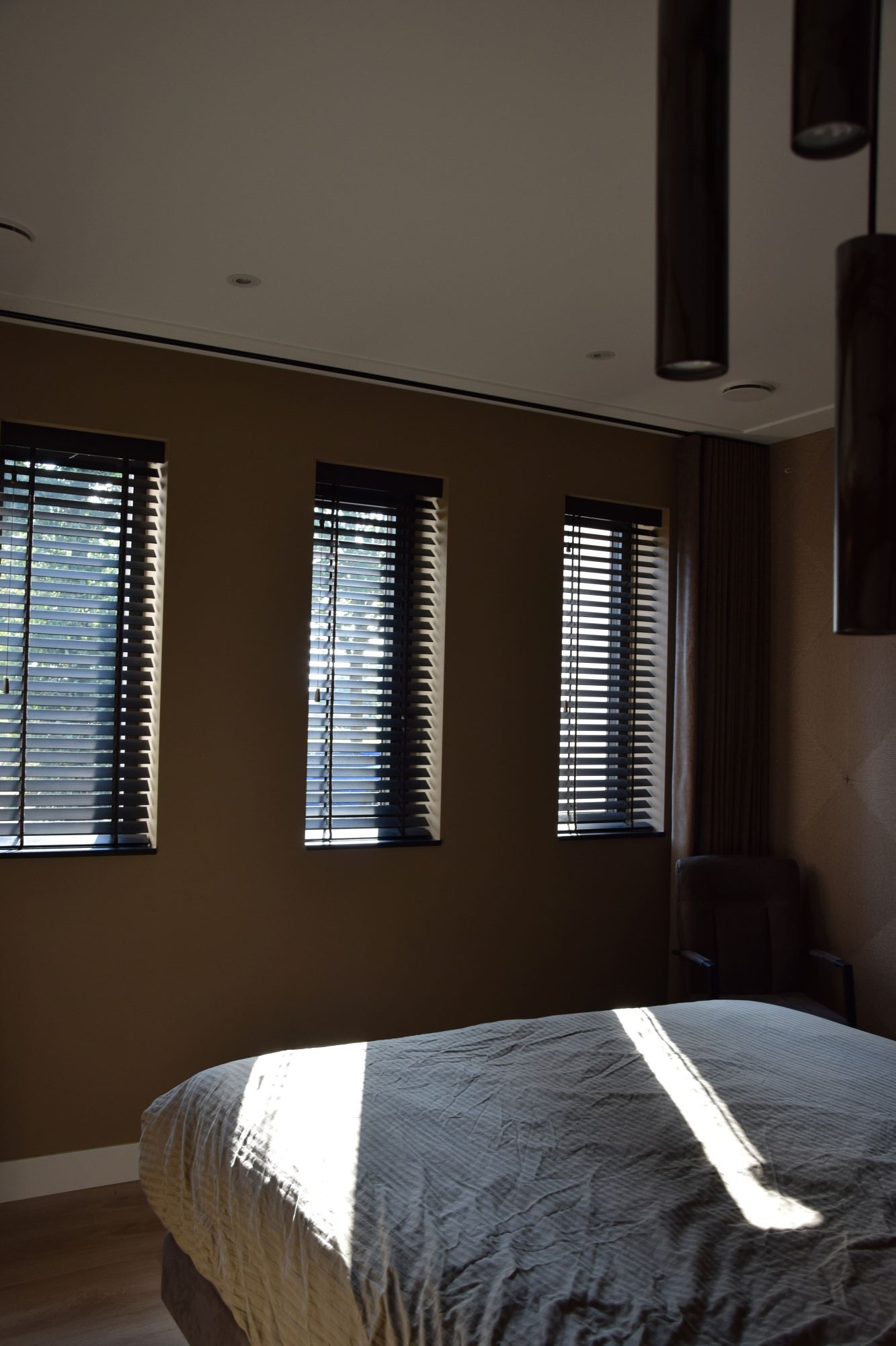 shutters in slaapkamer