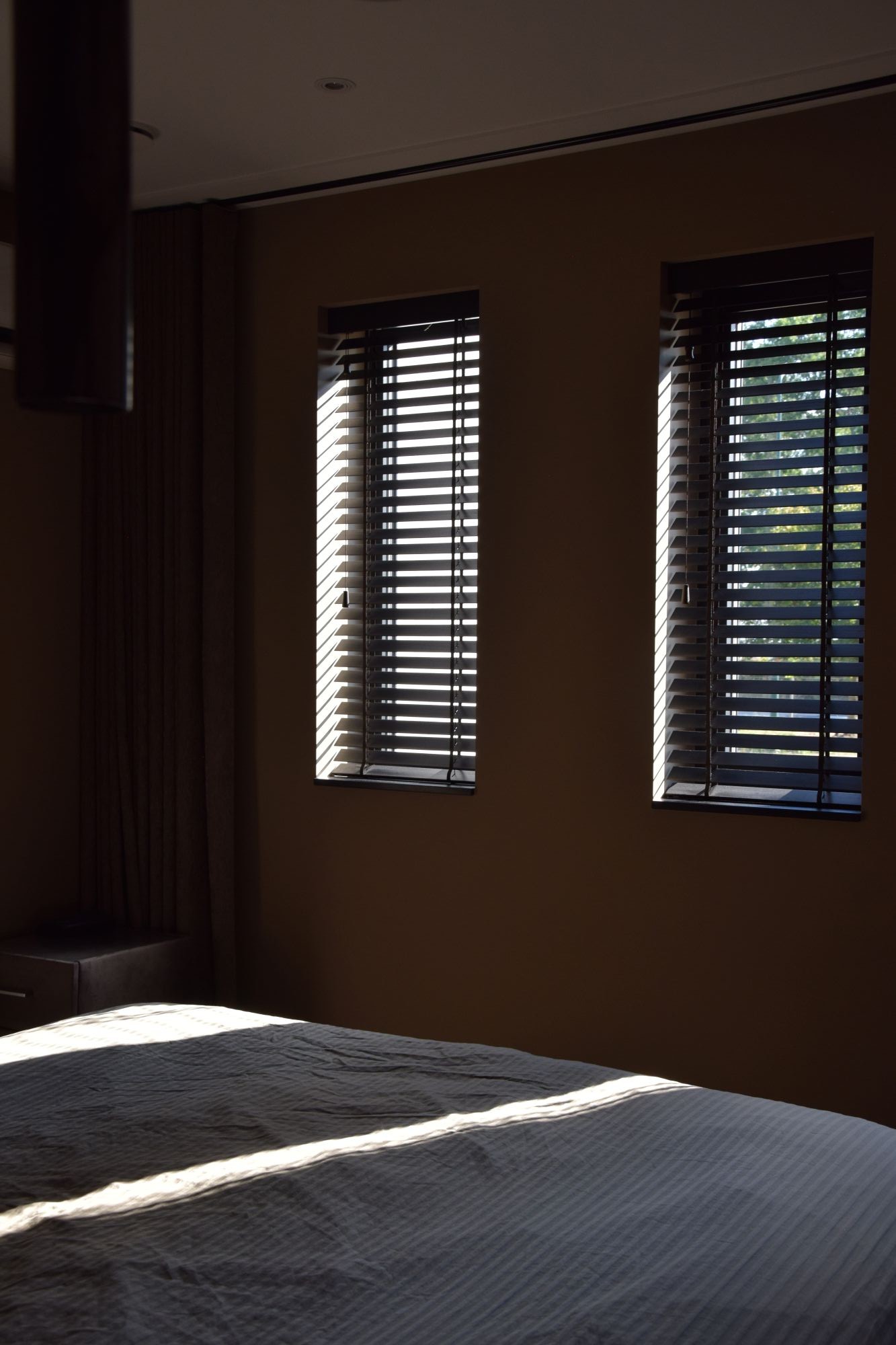zonwering in slaapkamer