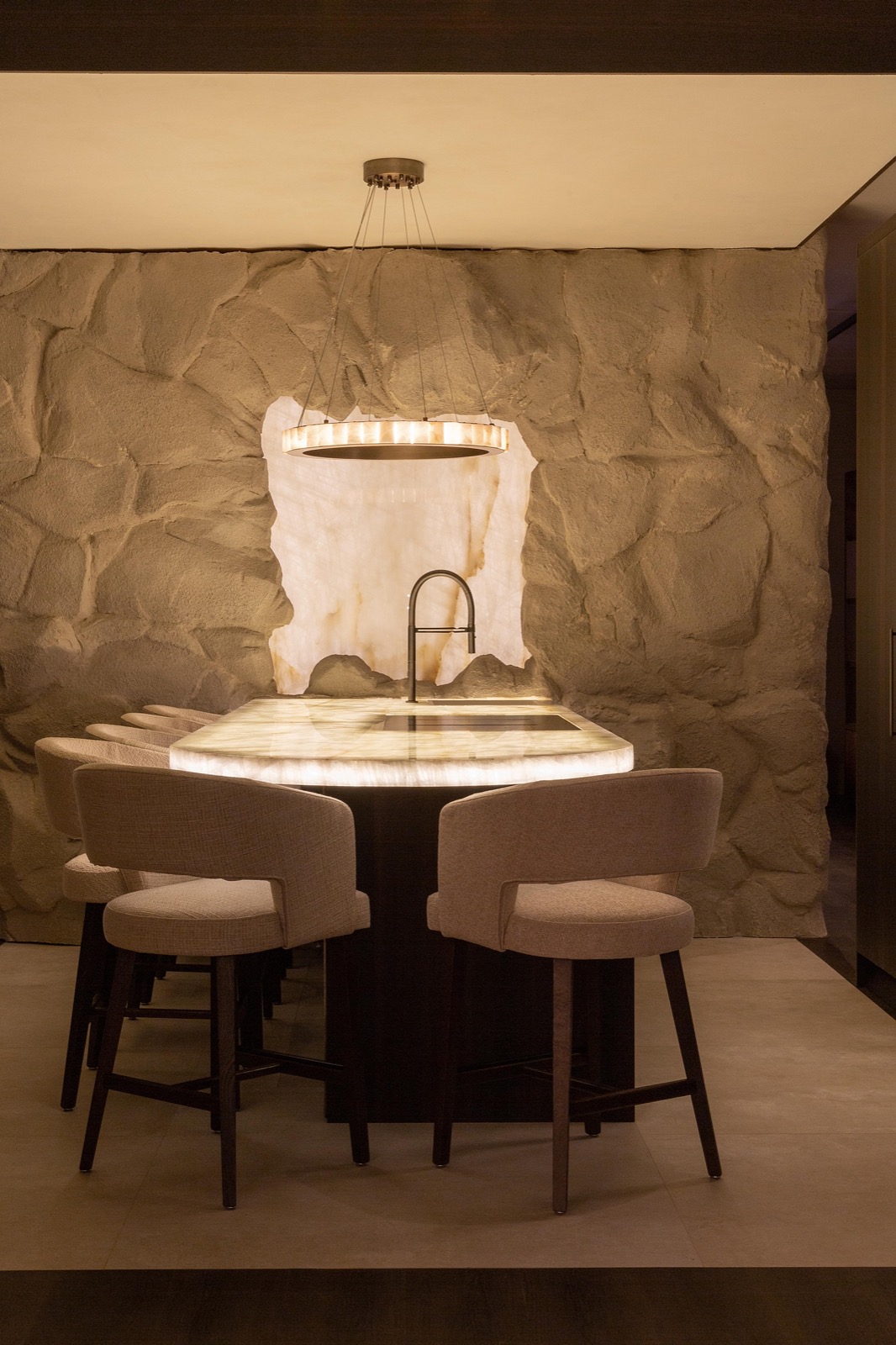 luxe interieur eetkamer