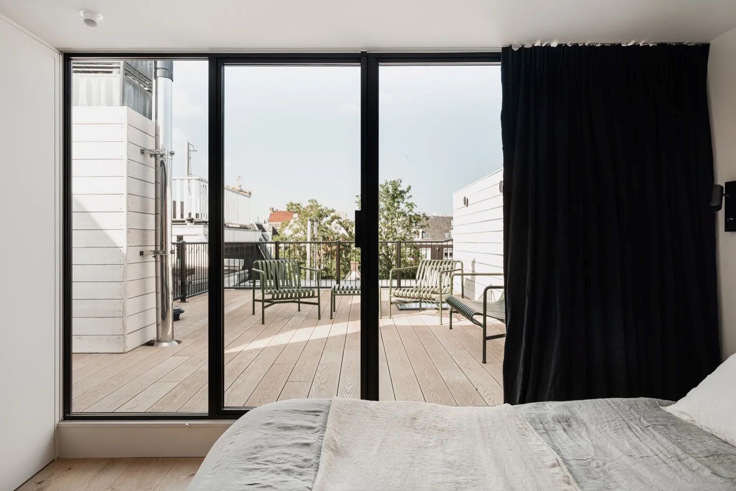 slaapkamer met uitzicht